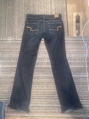 American Eagle Outfitters Dark Blue Boot Cut Jeans